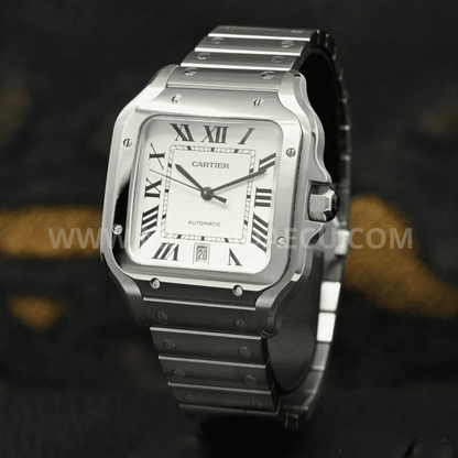 CARTIER VINTAGE SANTOS 100 + GSHOCK NEGRO MATE | DUO DELUXE