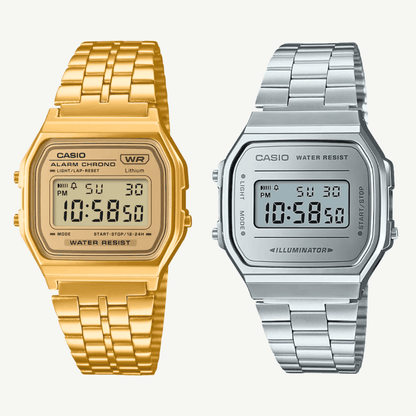 CASIO VINTAGE GOLD + CASIO VINTAGE SILVER | PROMO BLACK FRIDAY