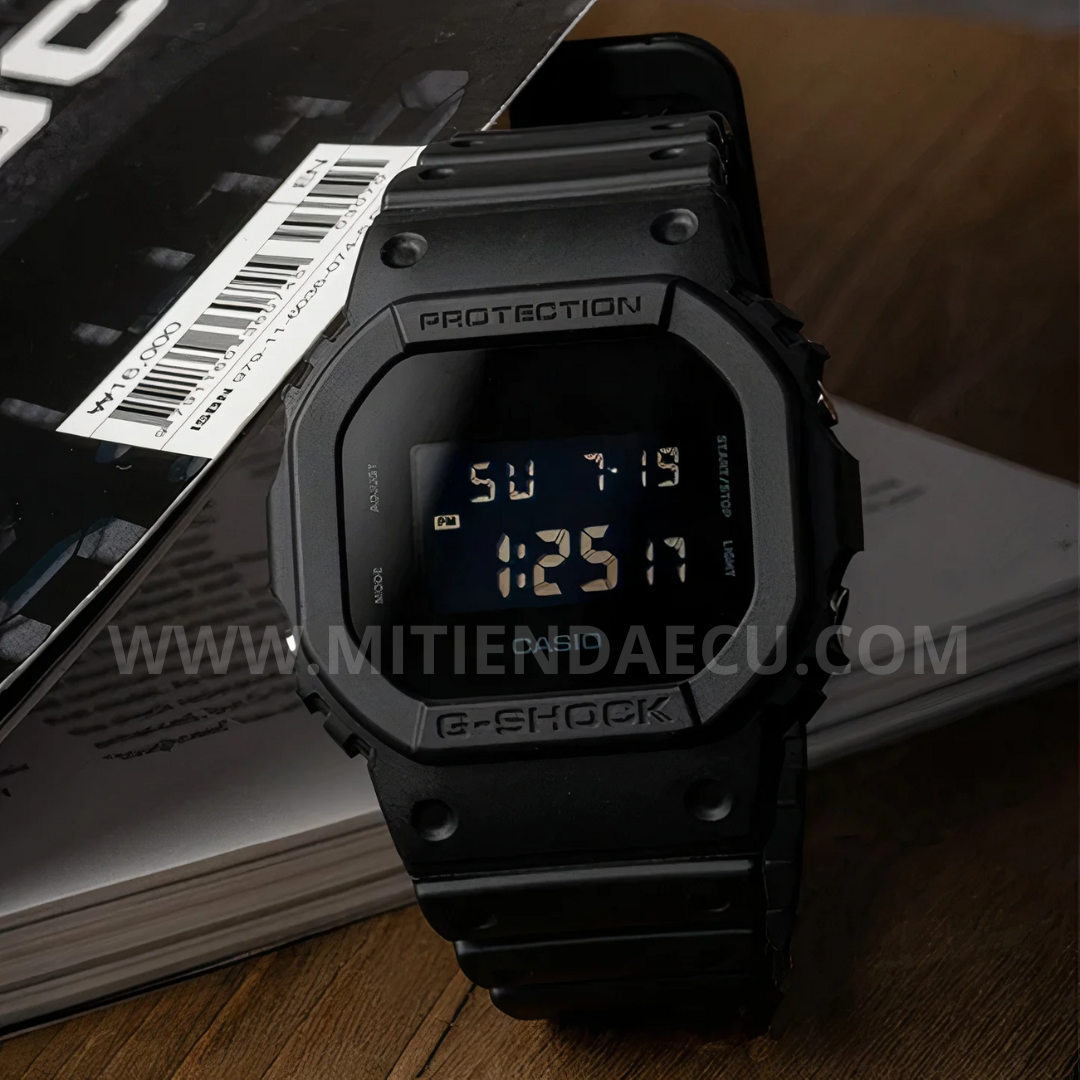 CASIO EDIFICE + CASIO GSHOCK NEGRO MATE | PREMIUM COLLECTION