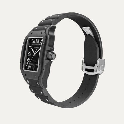 CARTIER SANTOS 100 | ALL BLACK MATE