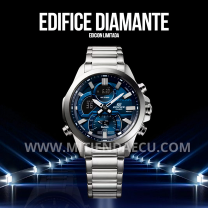 CASIO EDIFICE + GHSOCK NEGRO MATE DE REGALO 2X1