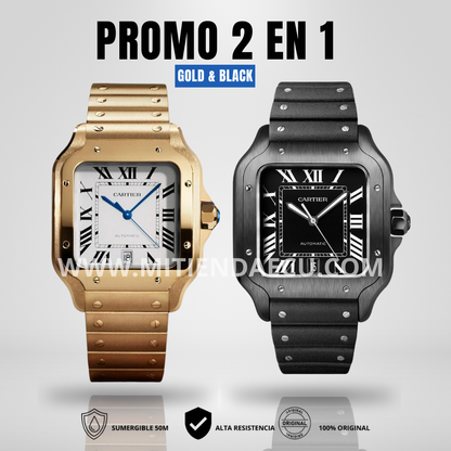 SANTOS GOLD & SANTOS BLACK | COMBO 2 EN 1