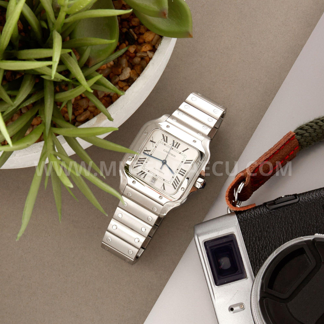 SANTOS SILVER & GSHOCK NEGRO  MATE | ELEGANTE + INDESTRUCTIBLE