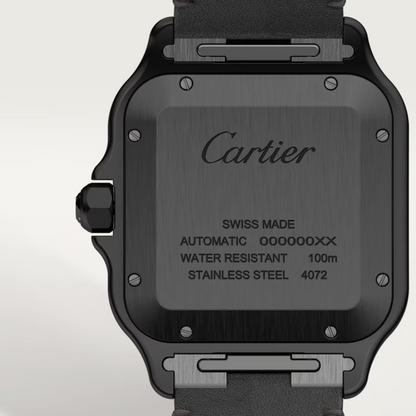 CARTIER SANTOS 100 | ALL BLACK MATE